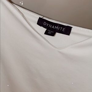 White Dynamite tank top